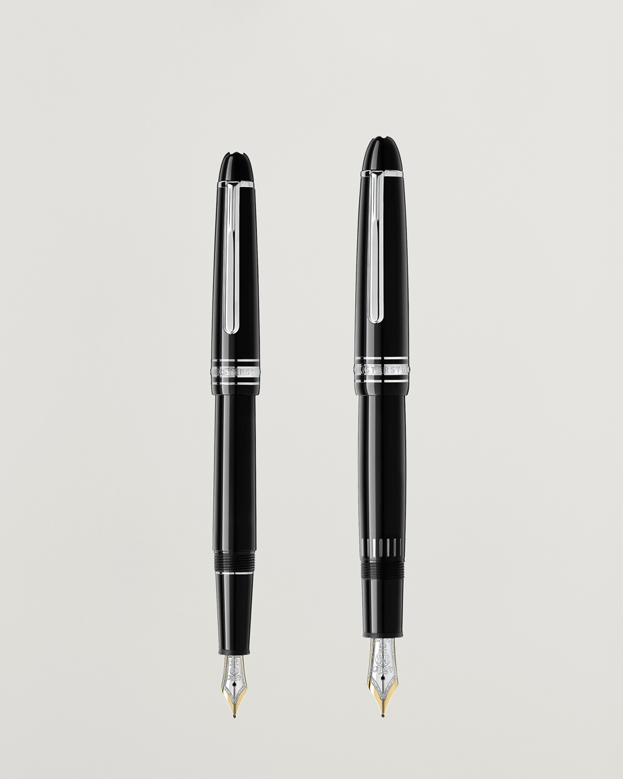 Montblanc 145 Meisterstück M Fountain Pen Platinum Line