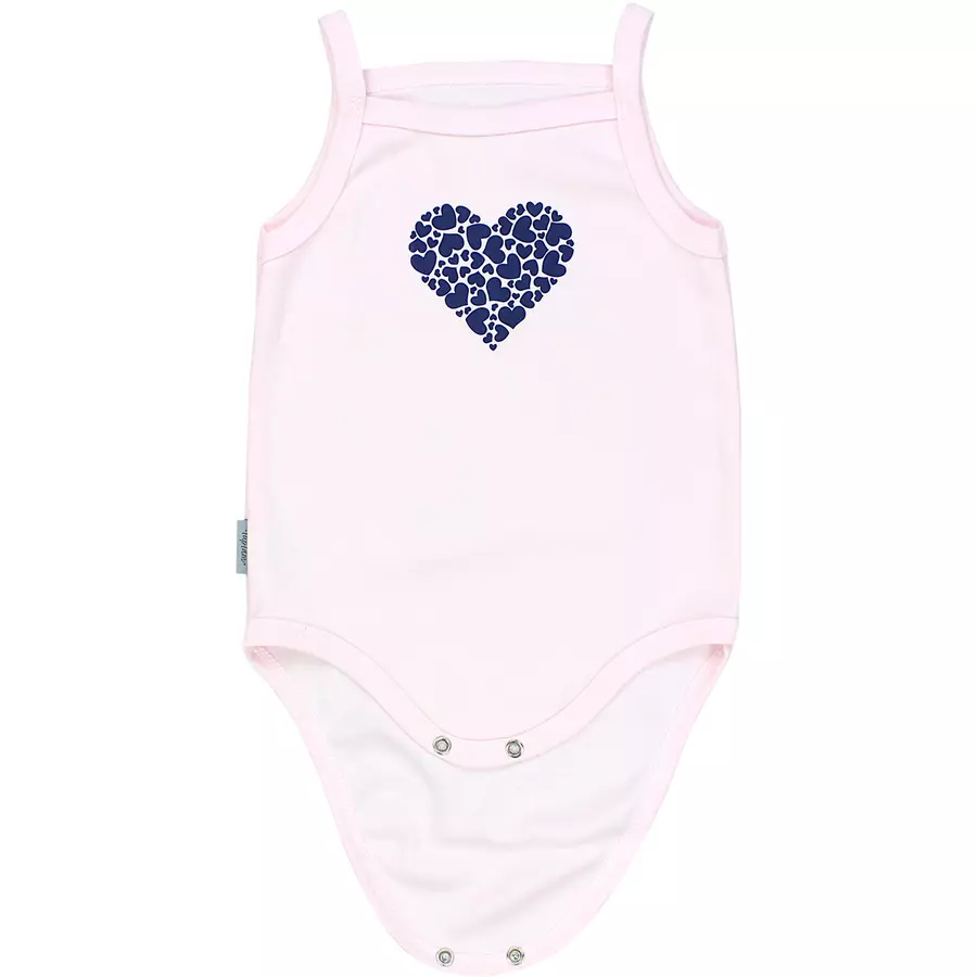 TupTam Mädchen Babybody mit Spagettiträger Sommer 5er Pack rosa Modell 2