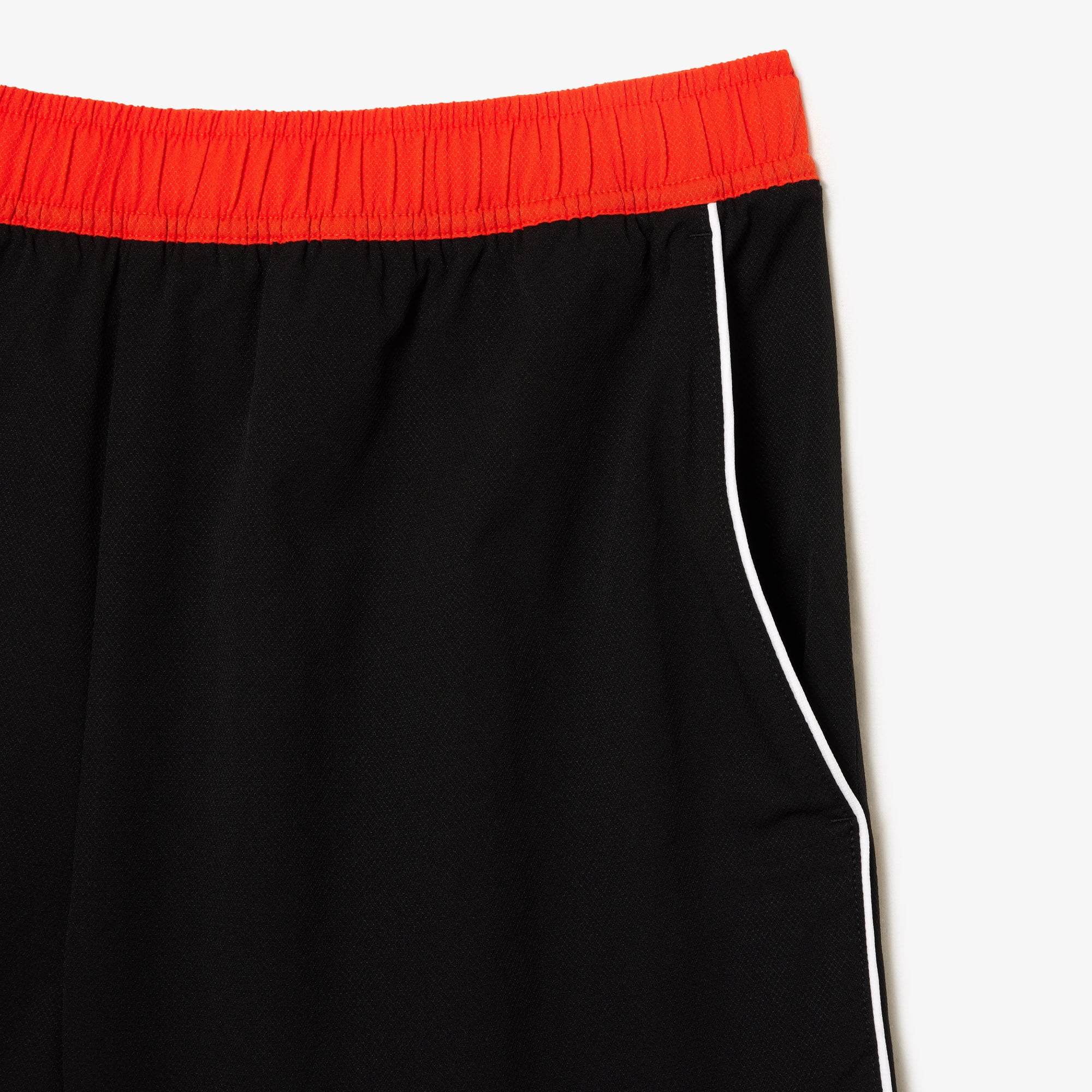 Stretch-Tennis-Shorts aus recyceltem Gewebe Bermudas - Schwarz - Lacoste - Herren