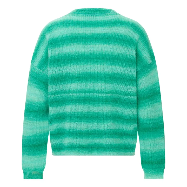 Alma Deia Pull Mohair Loose | Vert émeraude