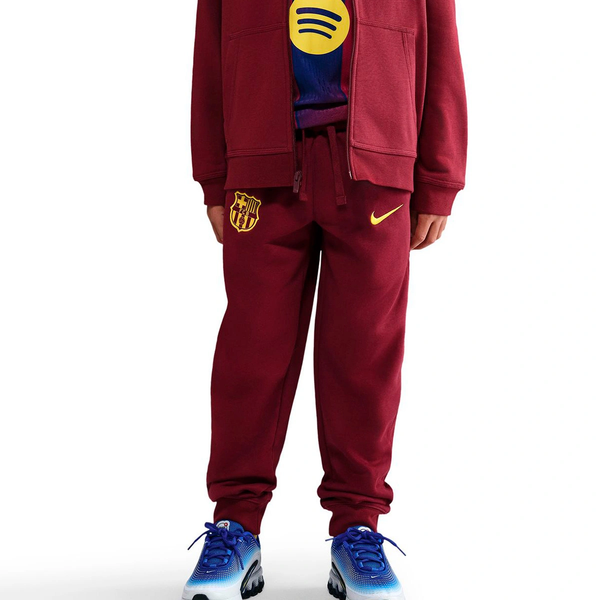Calças Nike FC Barcelona Fanswear 2025-2026 Criança