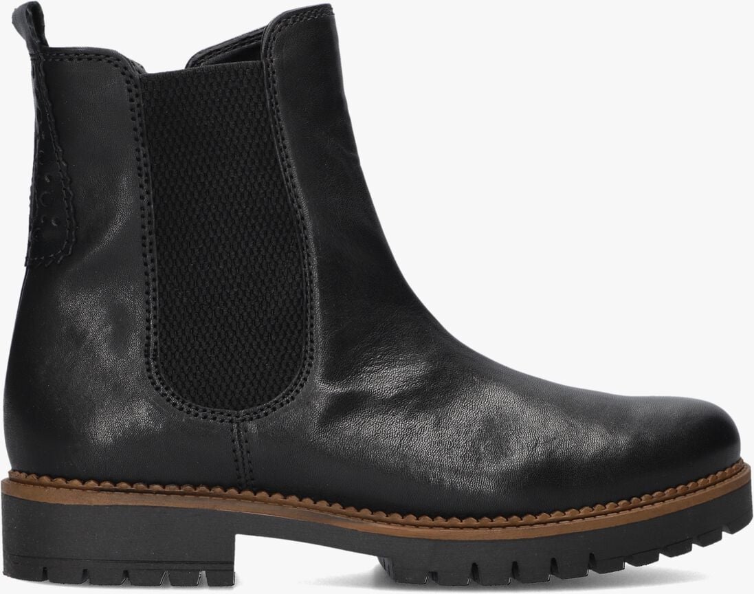 zwarte gabor chelsea boots 721