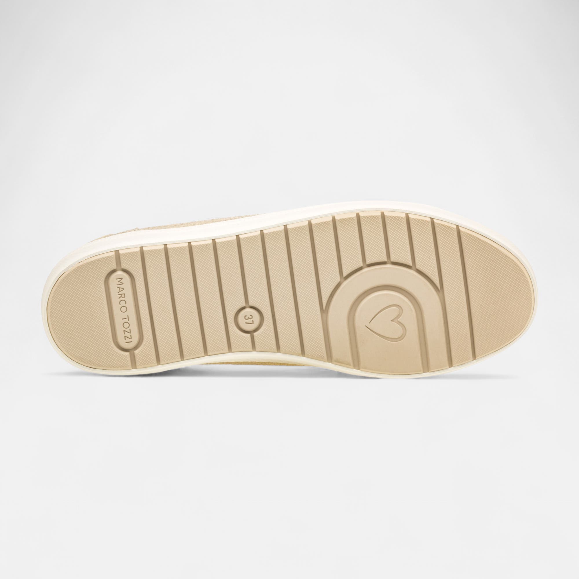 Baskets basses Femme or