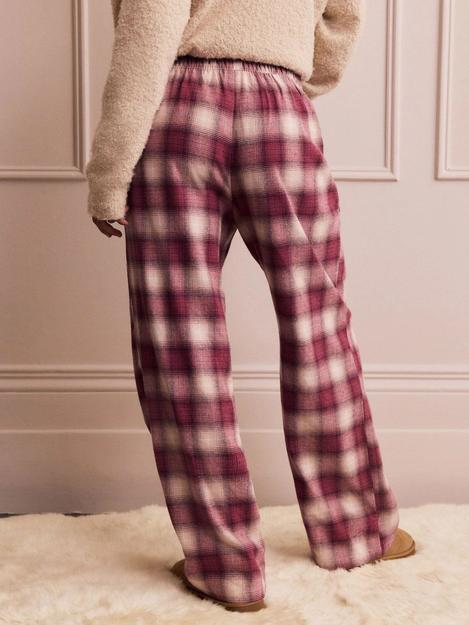 Rood geruit - 2 Behaaglijke pyjamabroeken
