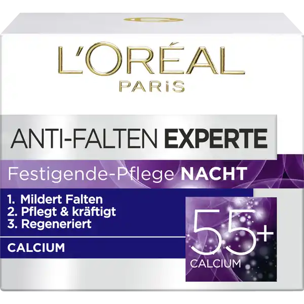 Gesichtscreme Anti-Falten Experte 55+ Nachtpflege