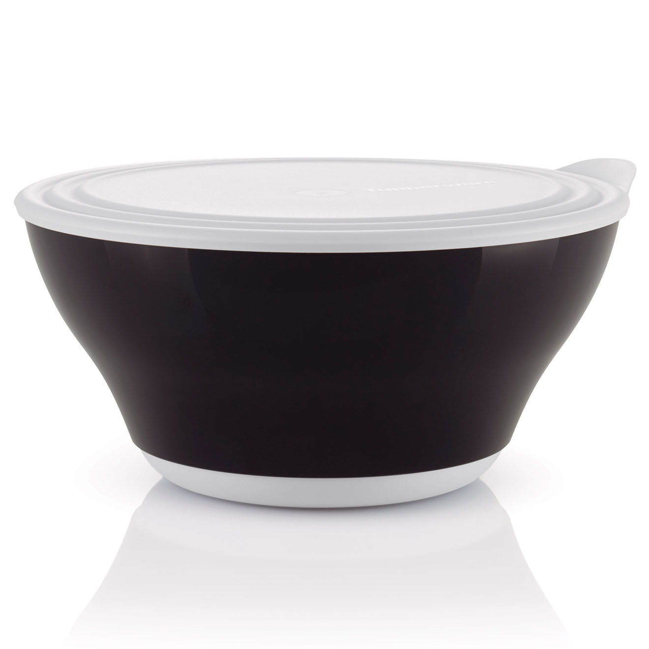 Tupperware Saladier Eleganzia noir/blanc - 4.6L