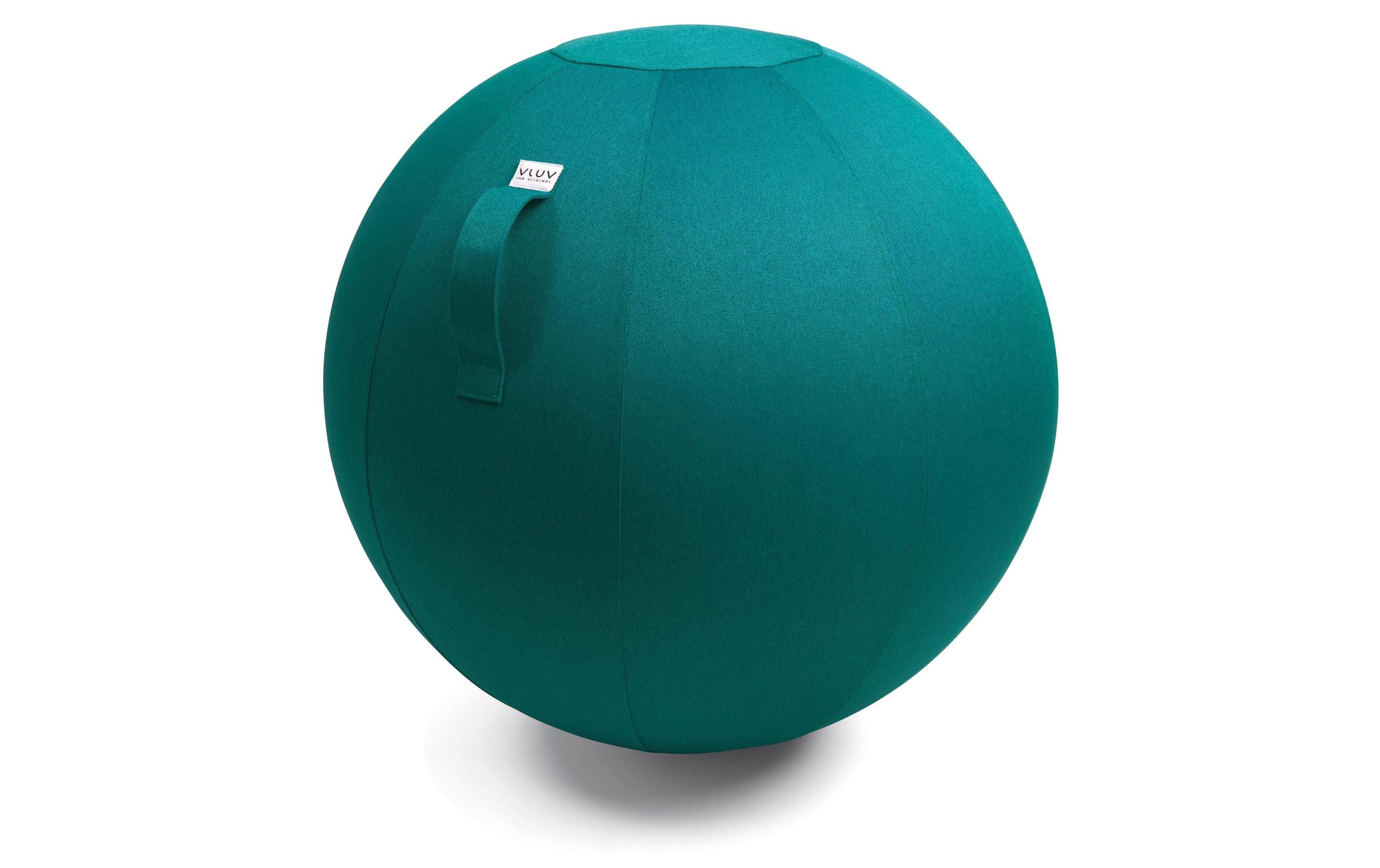 Sitzball Leiv Dark Petrol, Ø 70-75 cm<br>Sitzball aus Stoff