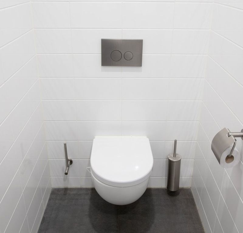 Qeramiq - Bedieningsplaat - Gunmetal - Metaal - DualFlush