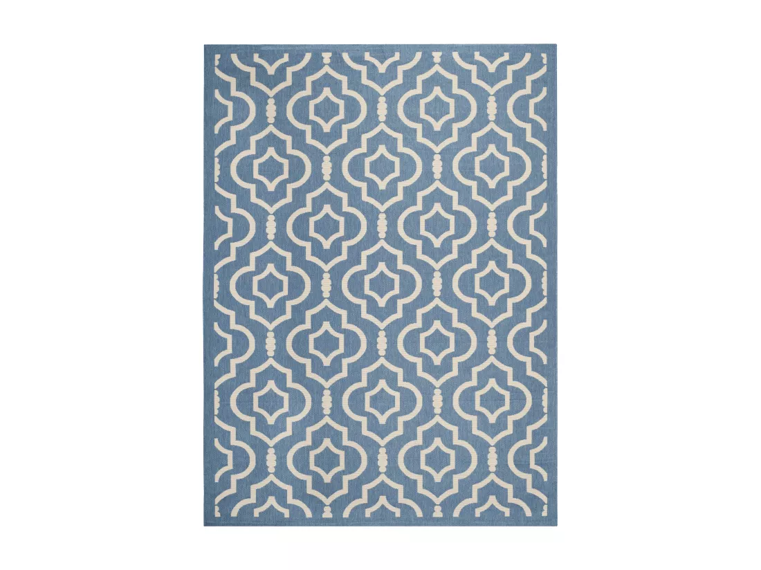 Tapis Blue & Beige 122 X 170 cm - Mykonos