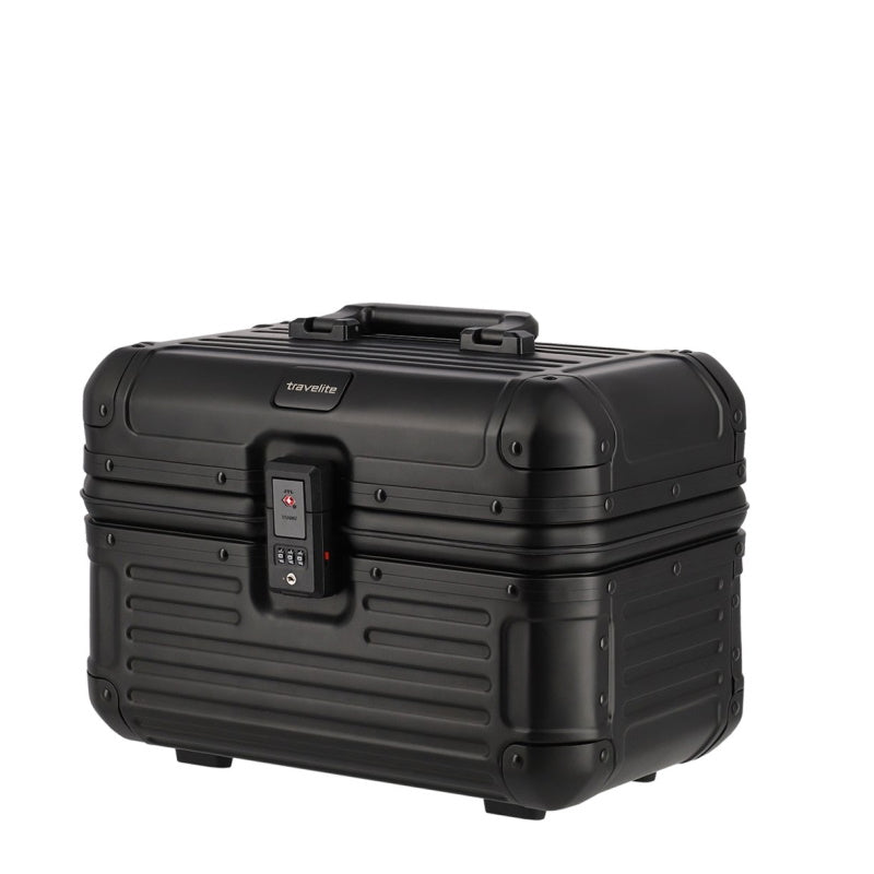 Travelite Beautycase Next Aluminium Black