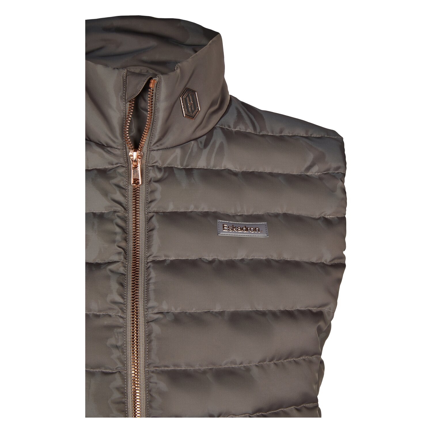ESKADRON Heritage Weste Quilt Women  - earl grey