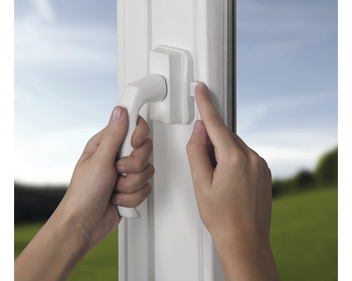 raamslot reer WinLock wit kunststof 3-pack