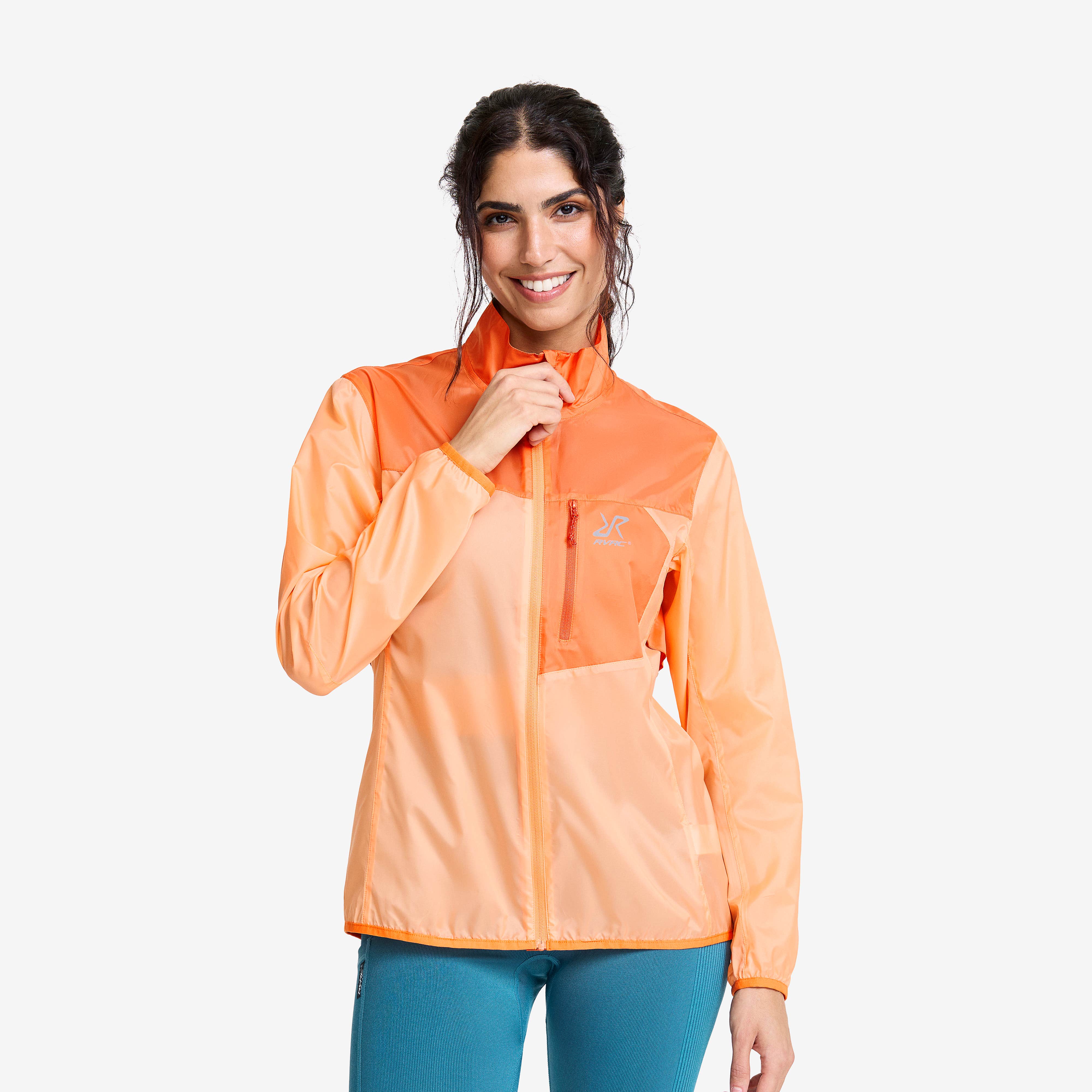 Unit Light Windbreaker Dame Peach Fuzz/Copper Tan
