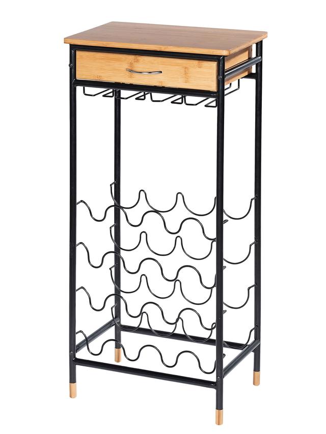 Weinregal Loft für 16 Flaschen, Bambus