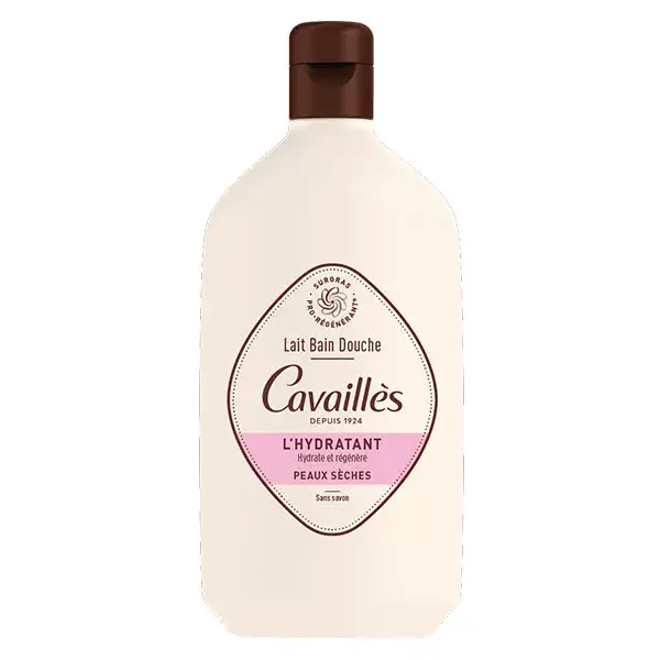 Leite hidratante para banho e ducha Rogé Cavaillès 400ml