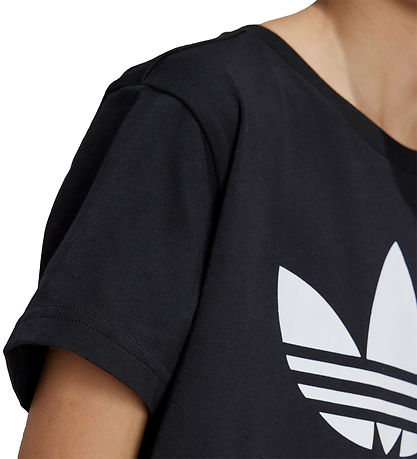 adidas Originals T-Shirt - Trefoil - Schwarz