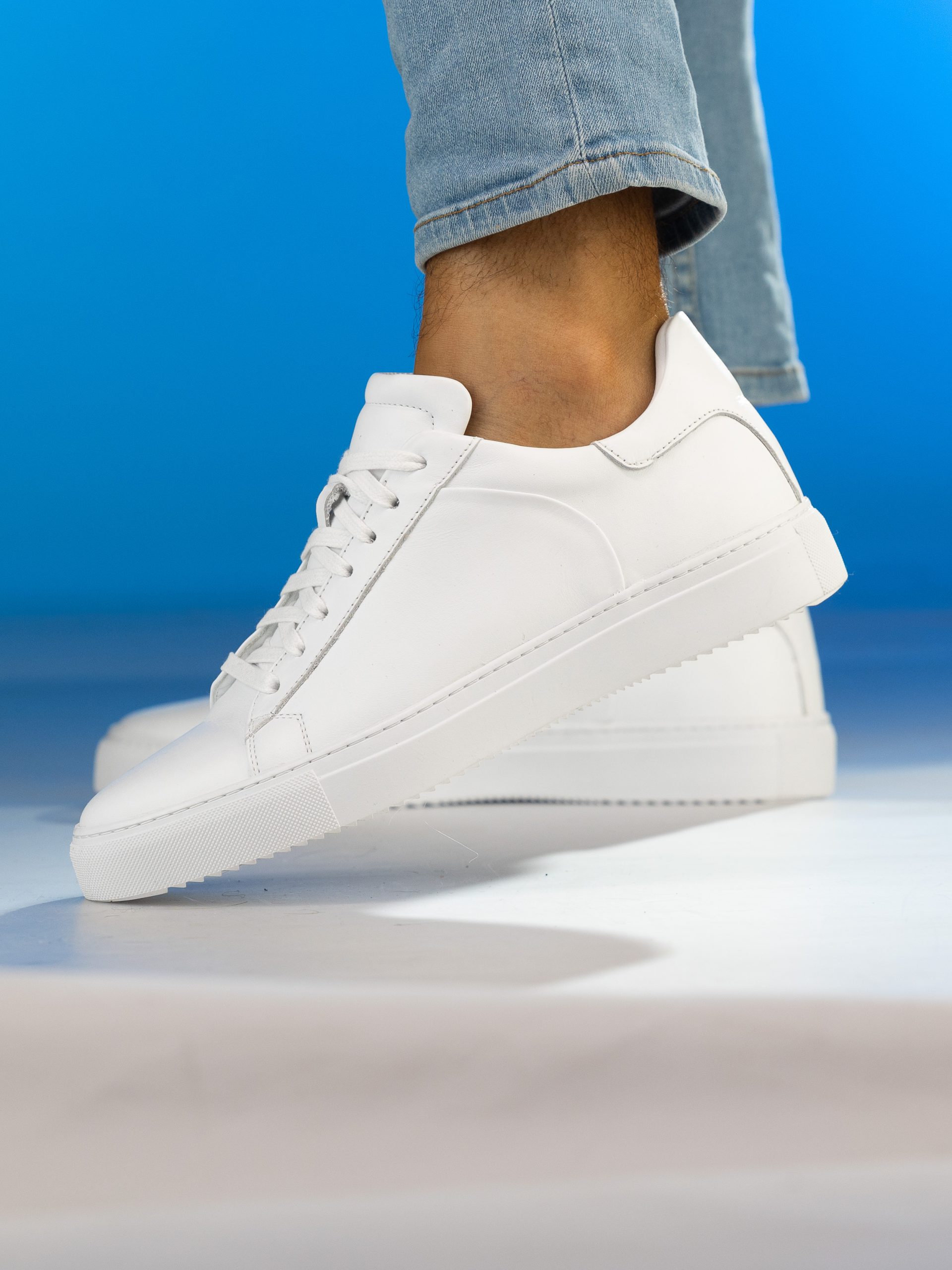 Gregers - Street Leather White - Trapes Sko