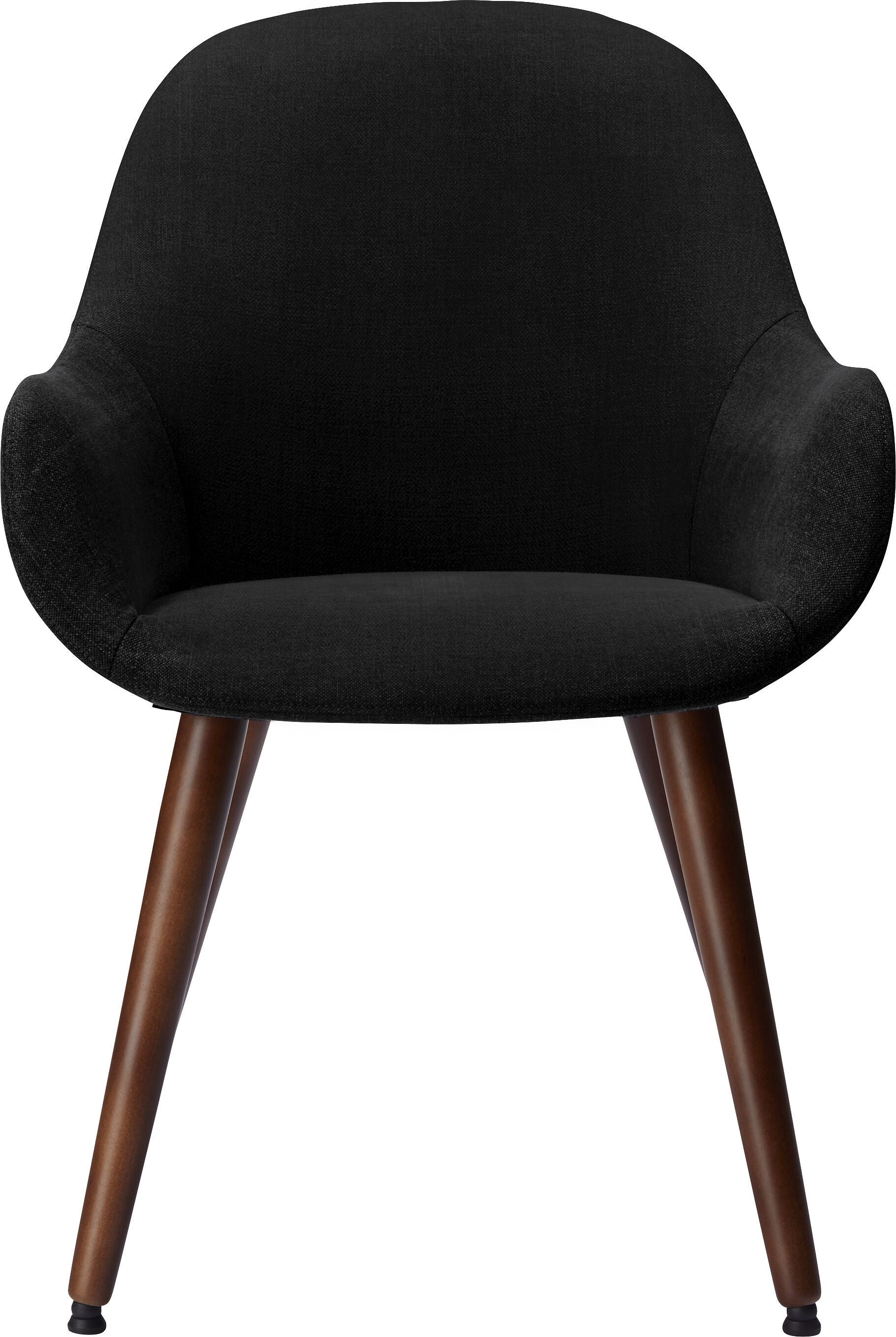 LAYLA Stuhl - Schwarz / B: 56.0 cm x T: 60.0 cm x H: 84.0 cm