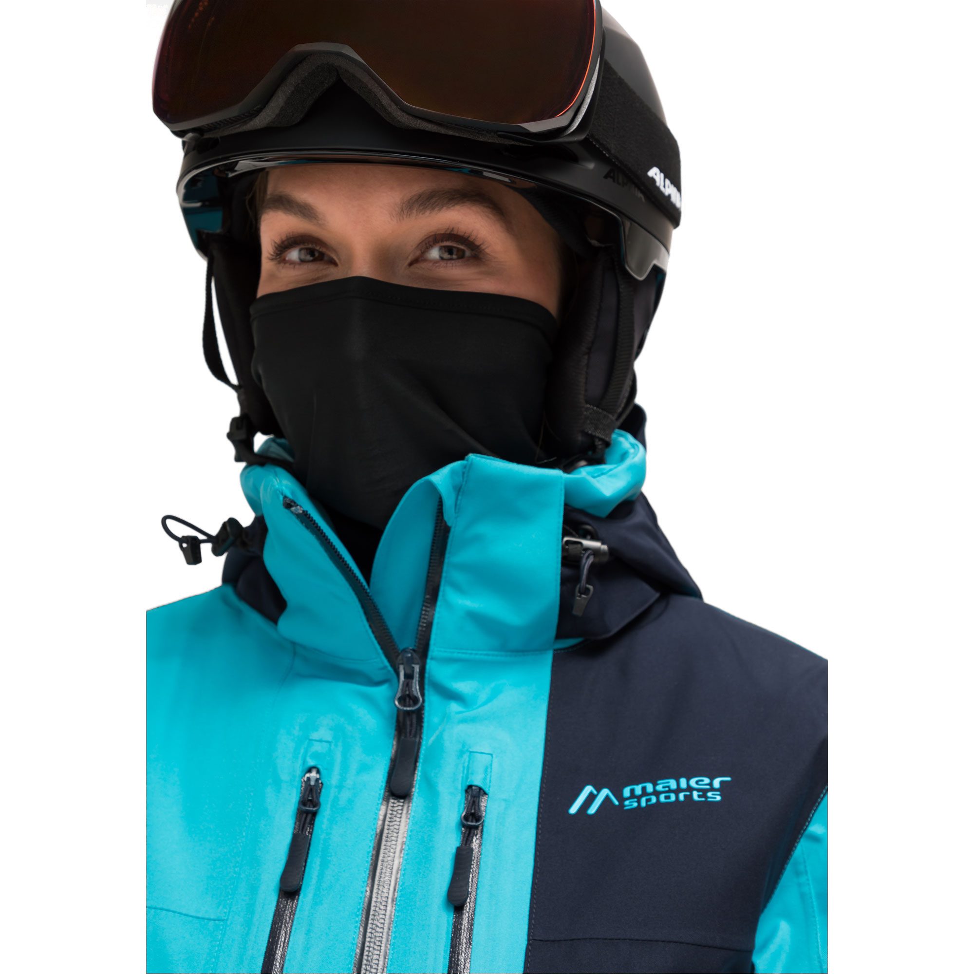 Maier Sports Manzaneda Skijacke Damen tealpop