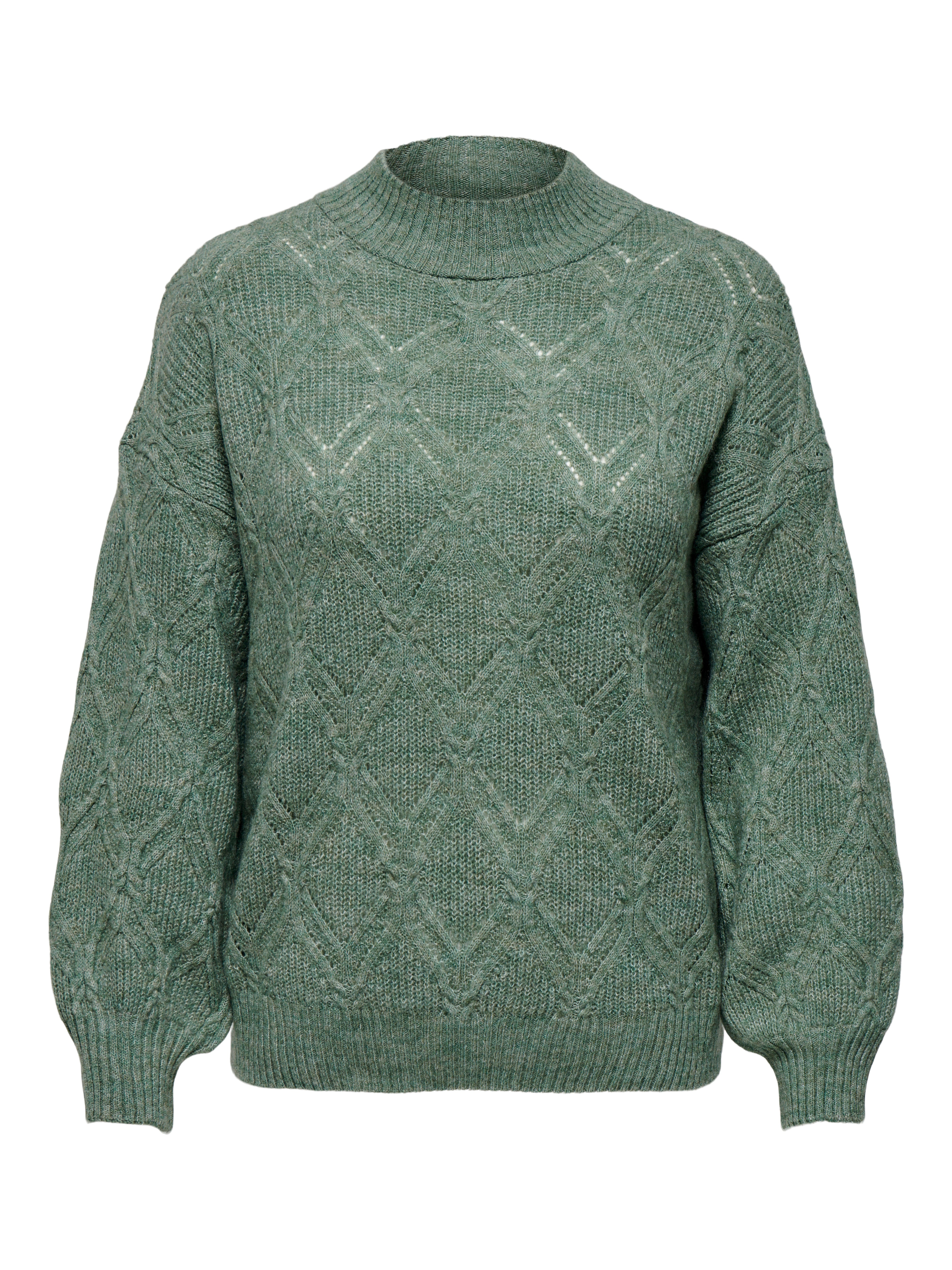 CARLITA Strickpullover Hedge Green