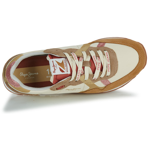 Pepe jeans - BRIT PRINT LUX W - Blanc / Beige