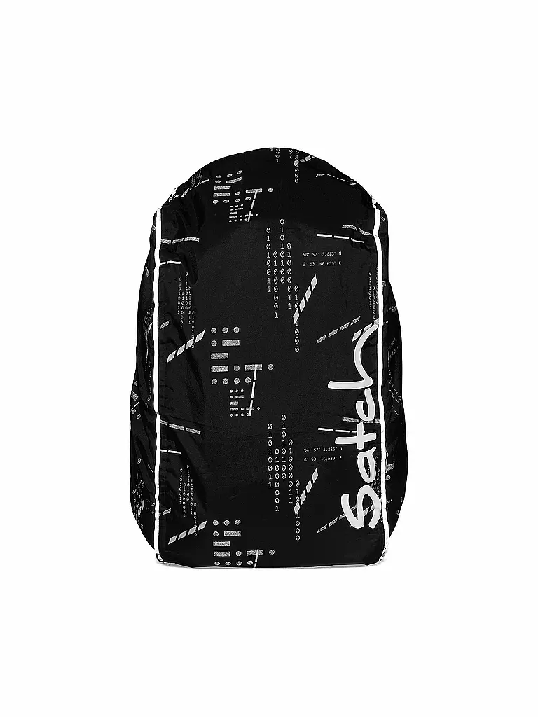 SATCH Regencape für Satch-Rucksäcke Ninja Matrix Black schwarz