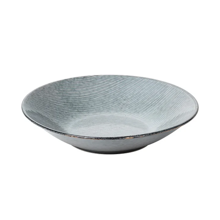 Broste Copenhagen - Nordic Sea Teller tief, Ø 22,5 x H 5 cm