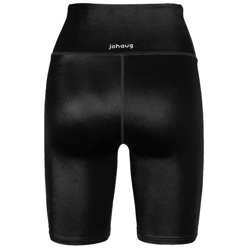 johaug shimmer high waist korte traeningstights dame 343 220638 tblck