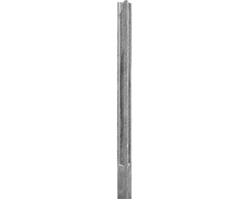Standaard hoekpaal, enkelzijdig, 154/210 x 11 x 11 cm, grijs