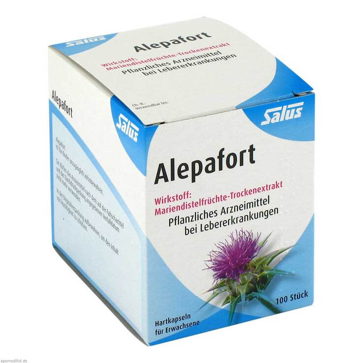 Alepafort® Mariendistel Hartkapseln, 100 St