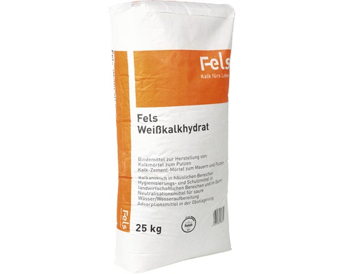 Witte kalkhydraat II CL90 25 kg