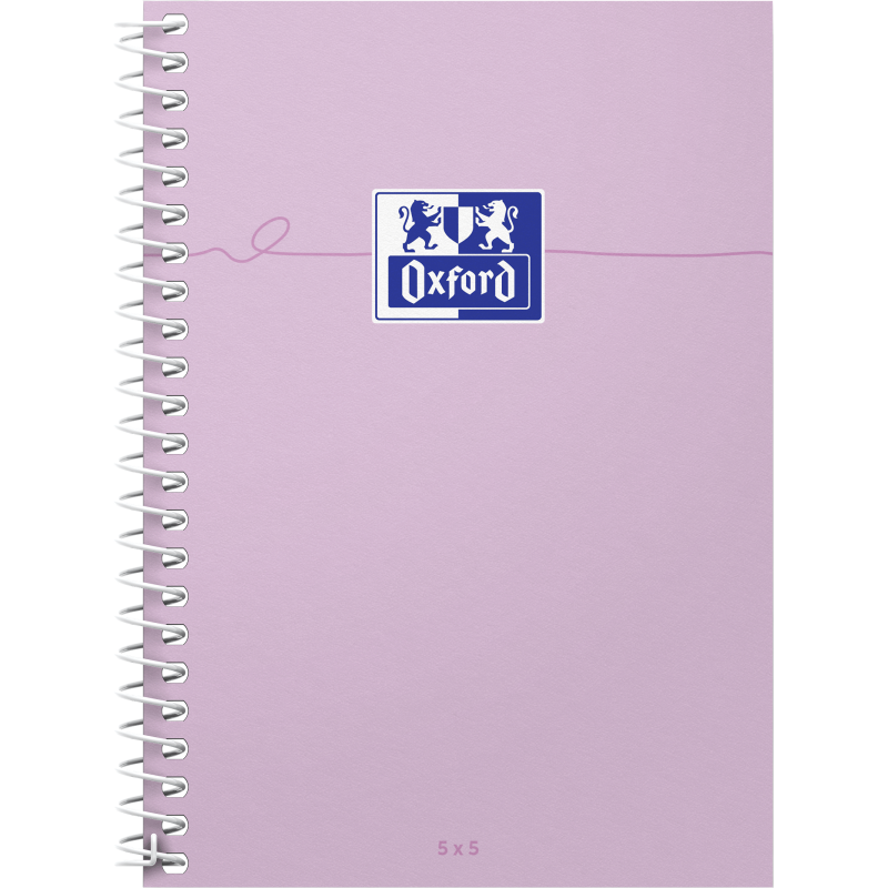 Carnet Oxford Smart Spiral 105X148 100P Optik P. Q5/5 Assorti Pastel