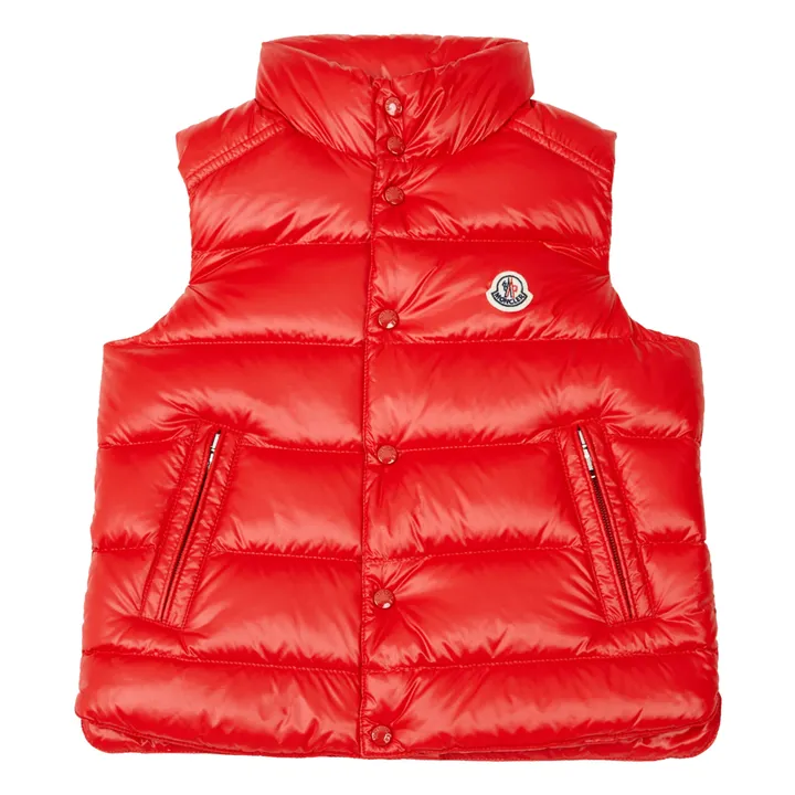 Moncler Doudoune Sans Manches Tib Gilet | Rouge