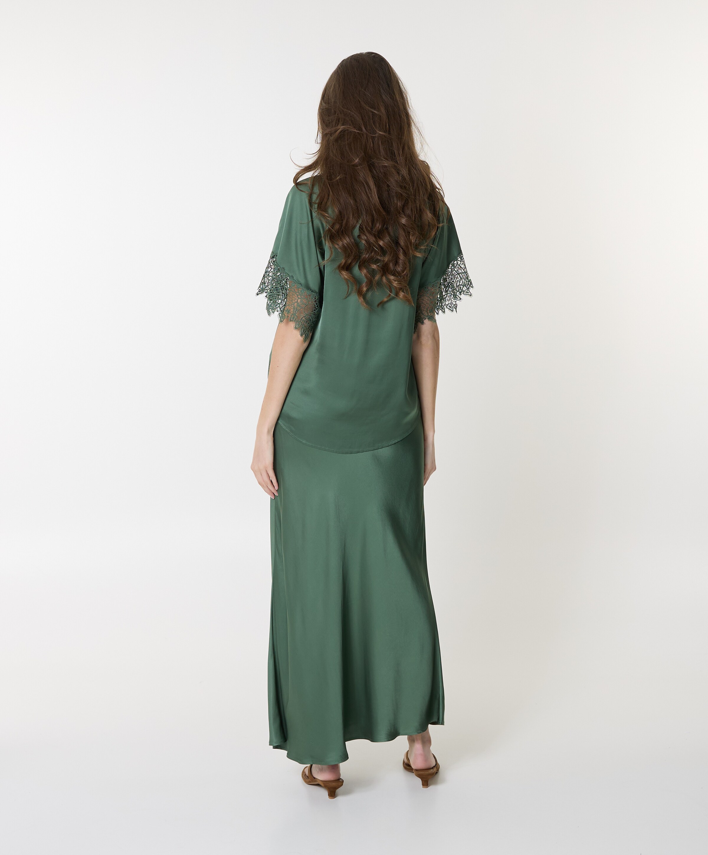 Bruuns Bazaar Dames rok groen