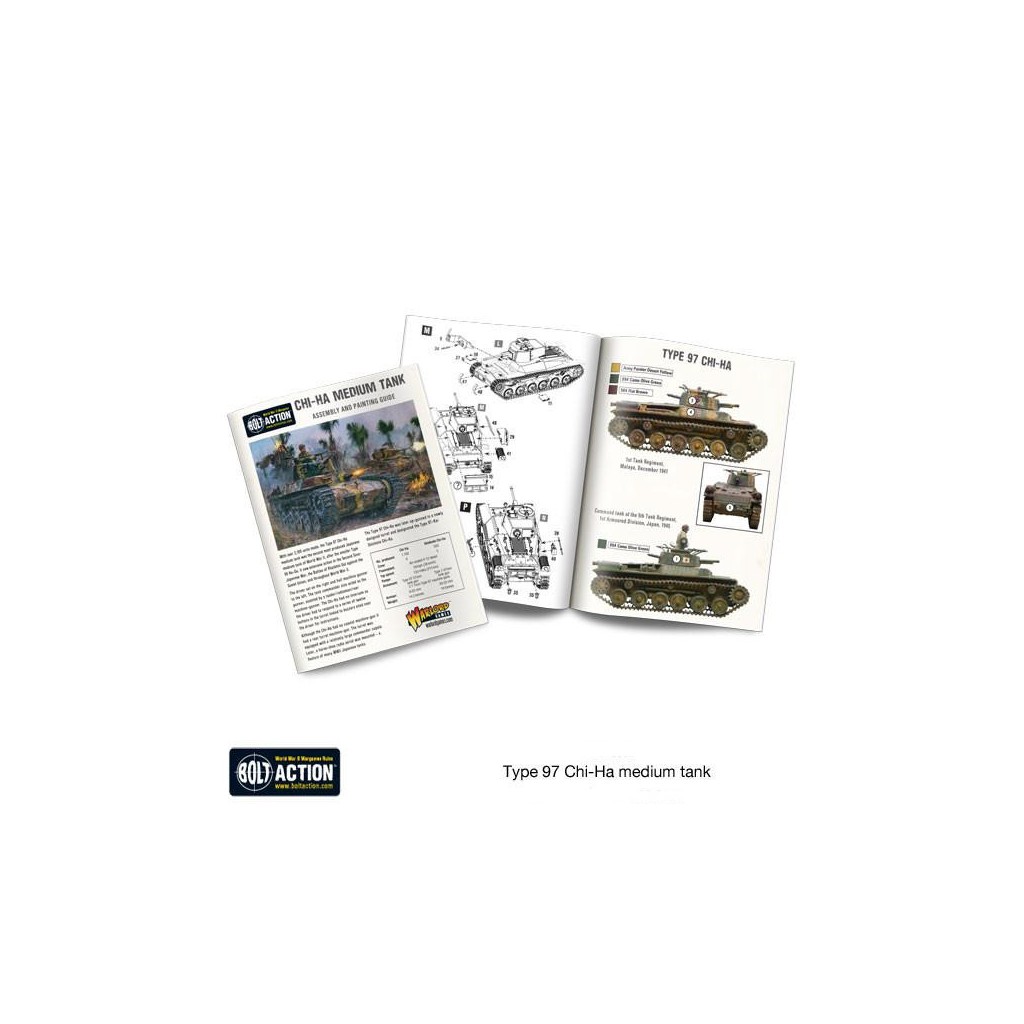 Bolt Action - Type 97 Chi-Ha Medium Tank