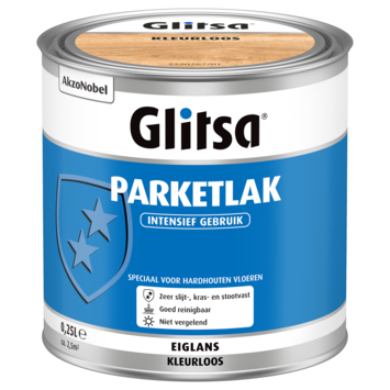 Glitsa intensief gebruik  parketlak eiglans blank 250 ml