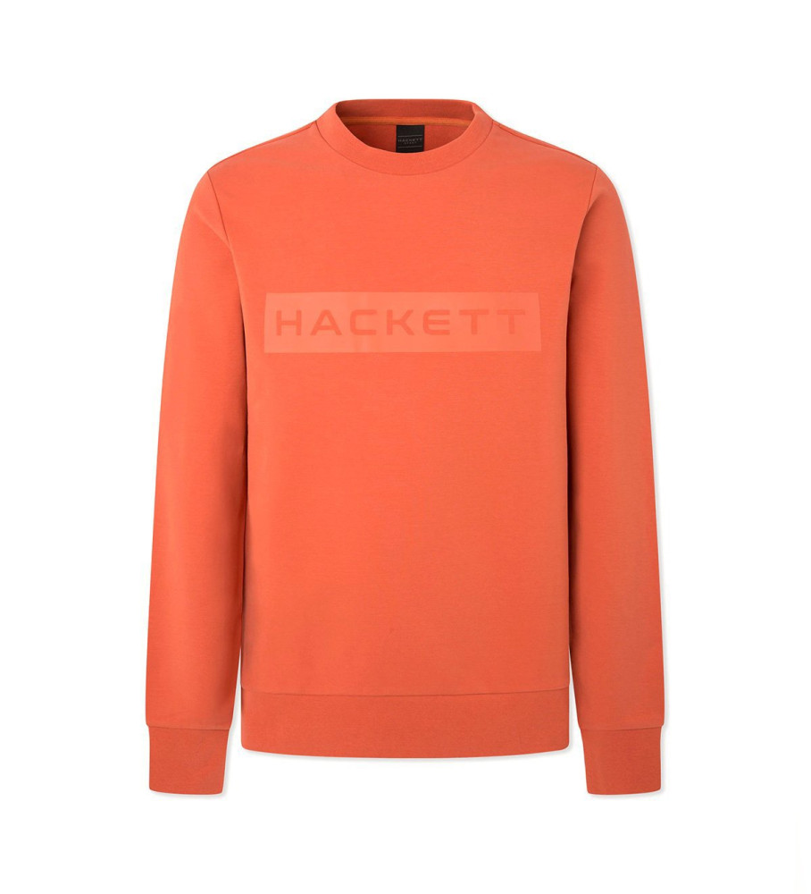 Moletom laranja essencial Hackett