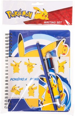 Pokémon Skrivesett med Penner & Pennal