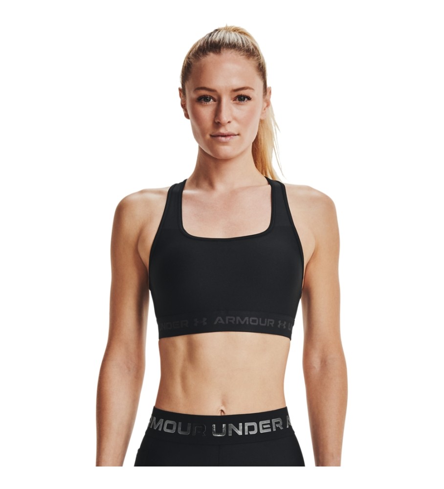 Sutiã Under Armour Crossback Mid, Preto