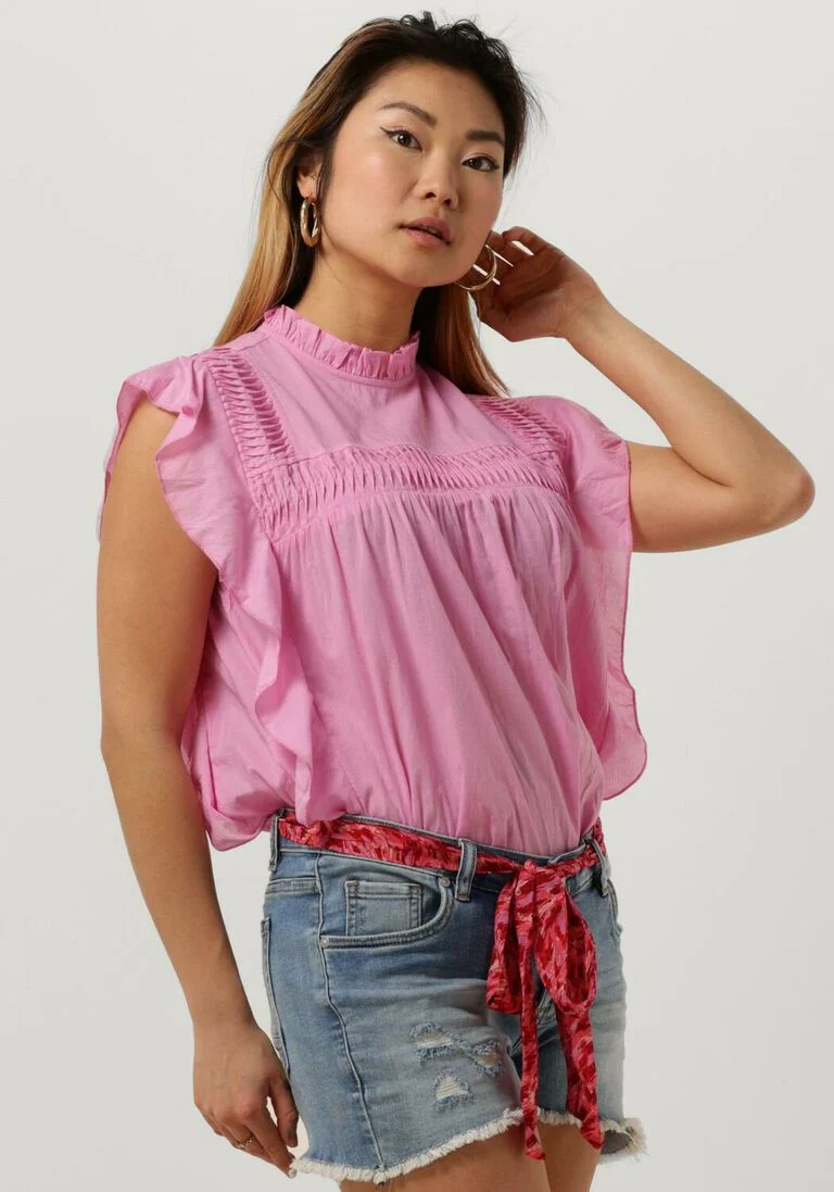 CIRCLE OF TRUST roze circle of trust blouse livana blouse