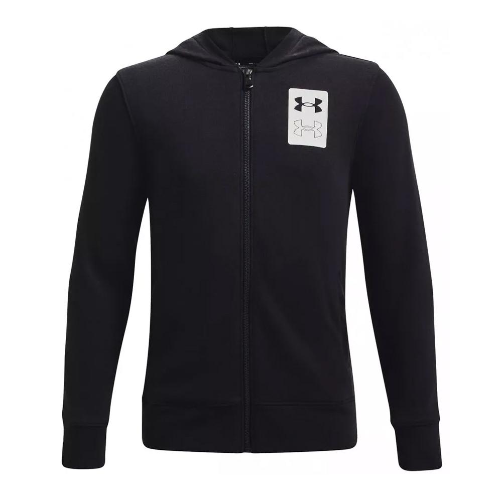 Under Armour Sweat zippée à Capuche Noir Garçon Under Armour Rival Terry