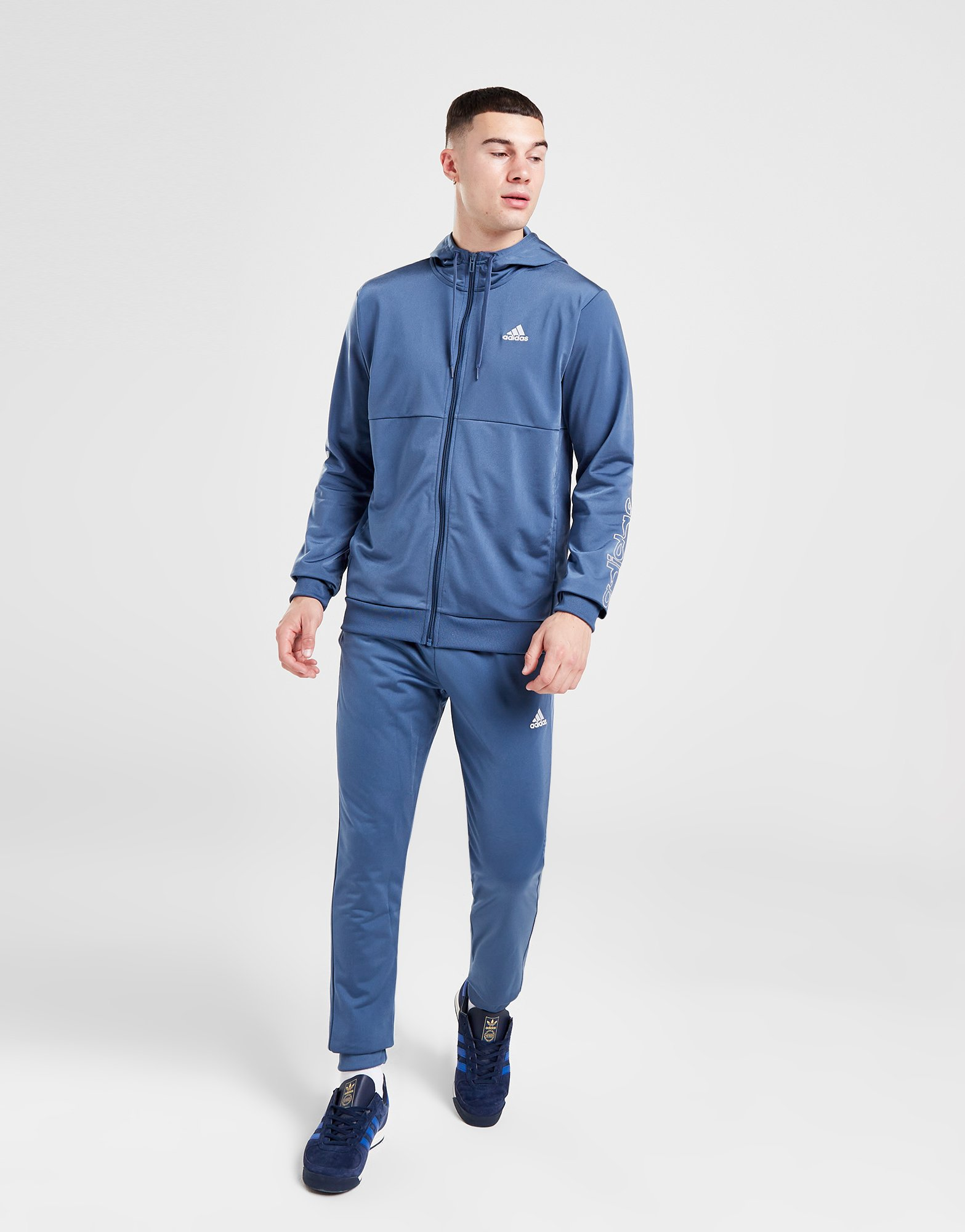 adidas Sweat à Capuche Zippé Badge of Sport Homme
