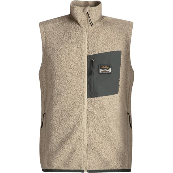 Veste polaire randonnée LUNDHAGS FLOK WOOL PILE VEST W SAND