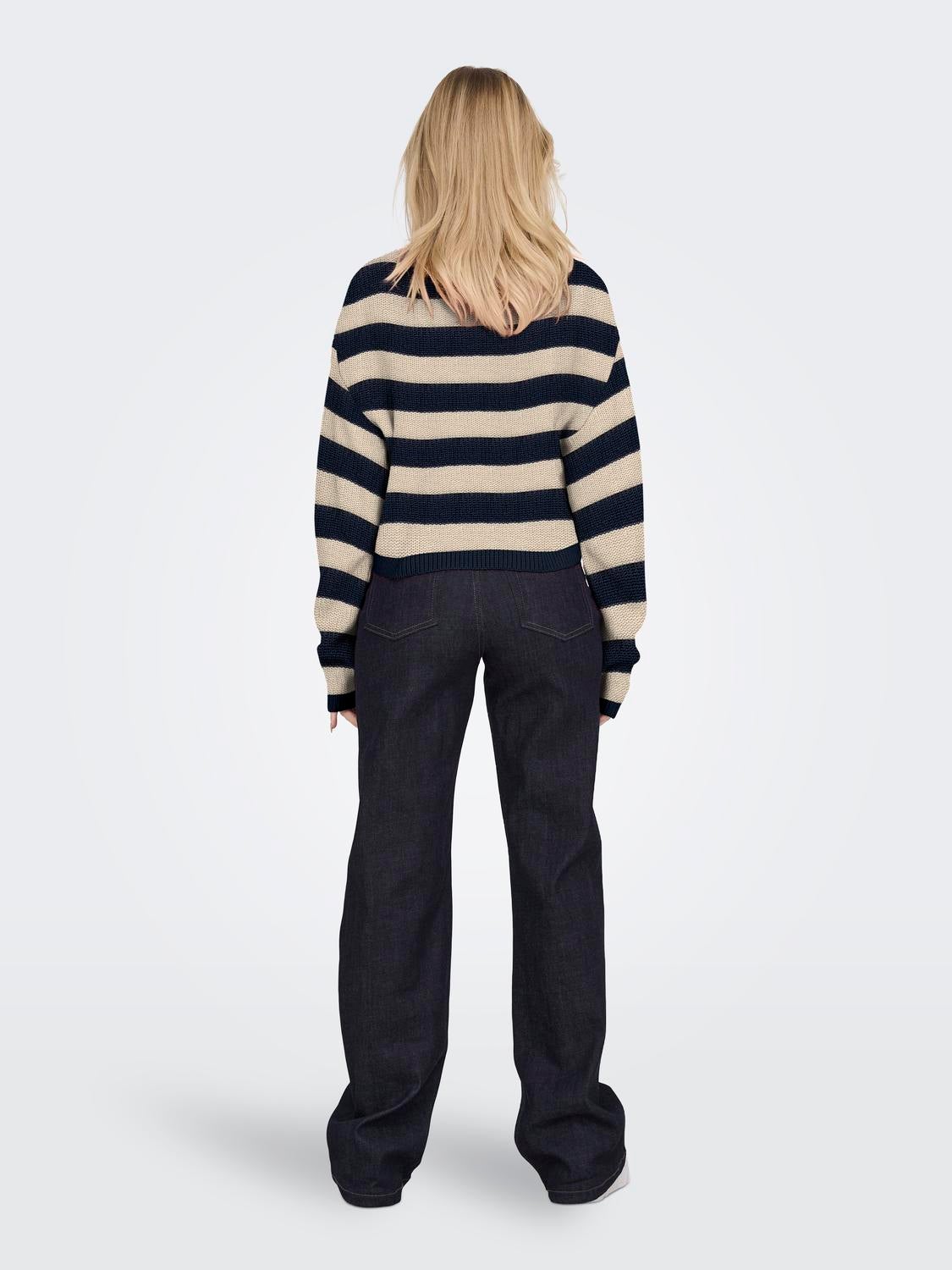 ONLMALAVI Strickpullover Navy Blazer