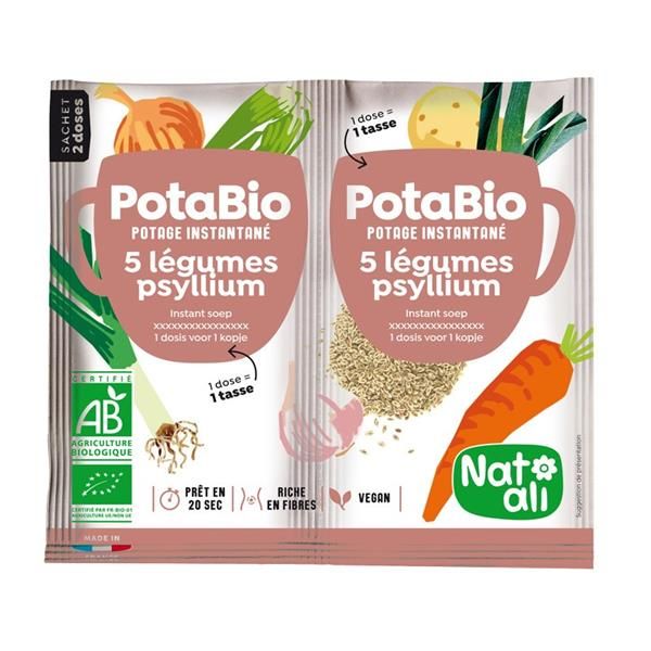 Sopa 5 Legumes Psílio Instantanea Bio