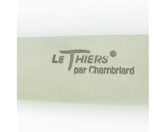Grand Cru Corne PIQUETEE Couteau de Poche Le Thiers par Chambriard