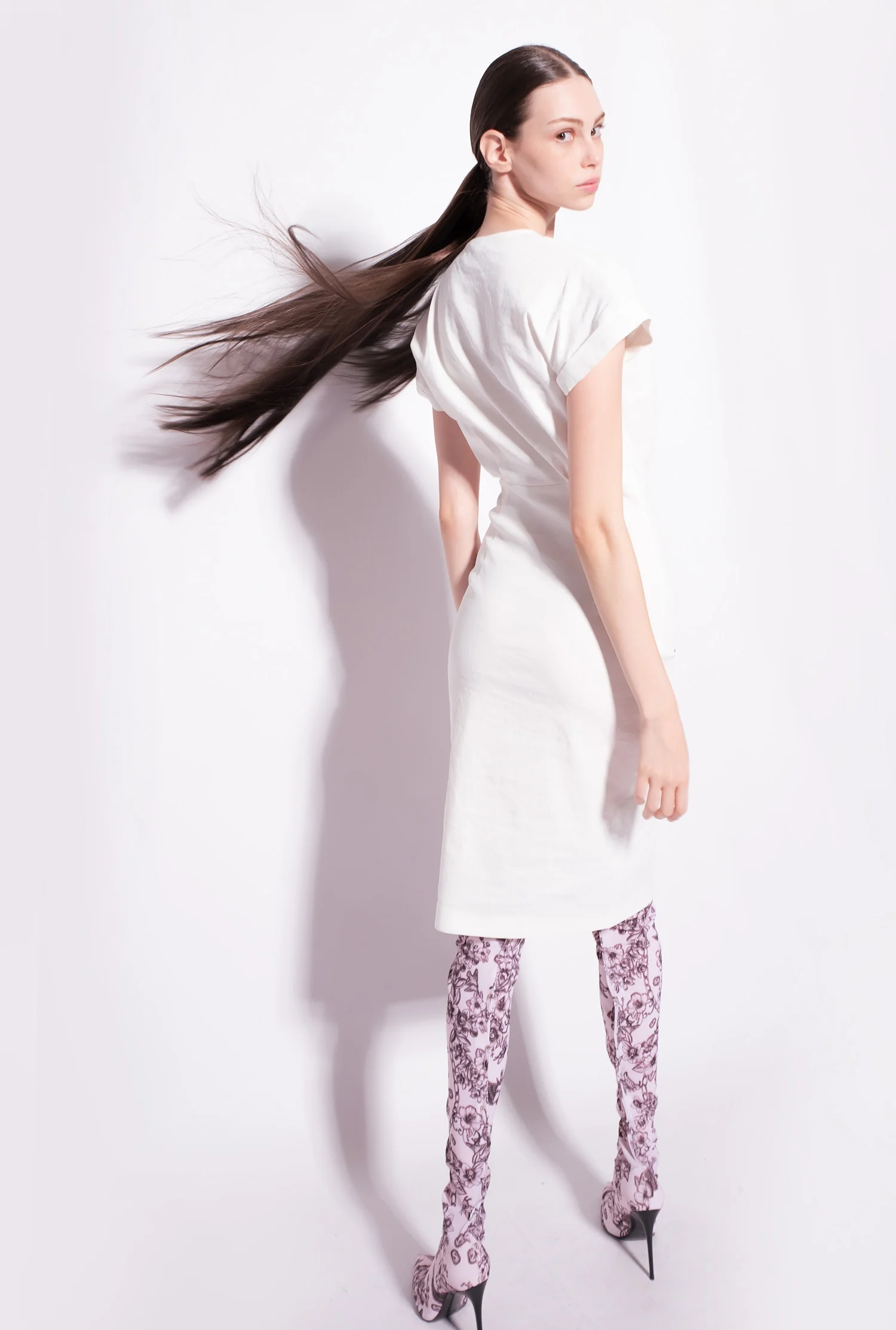 Robe boutonnée | Blanc