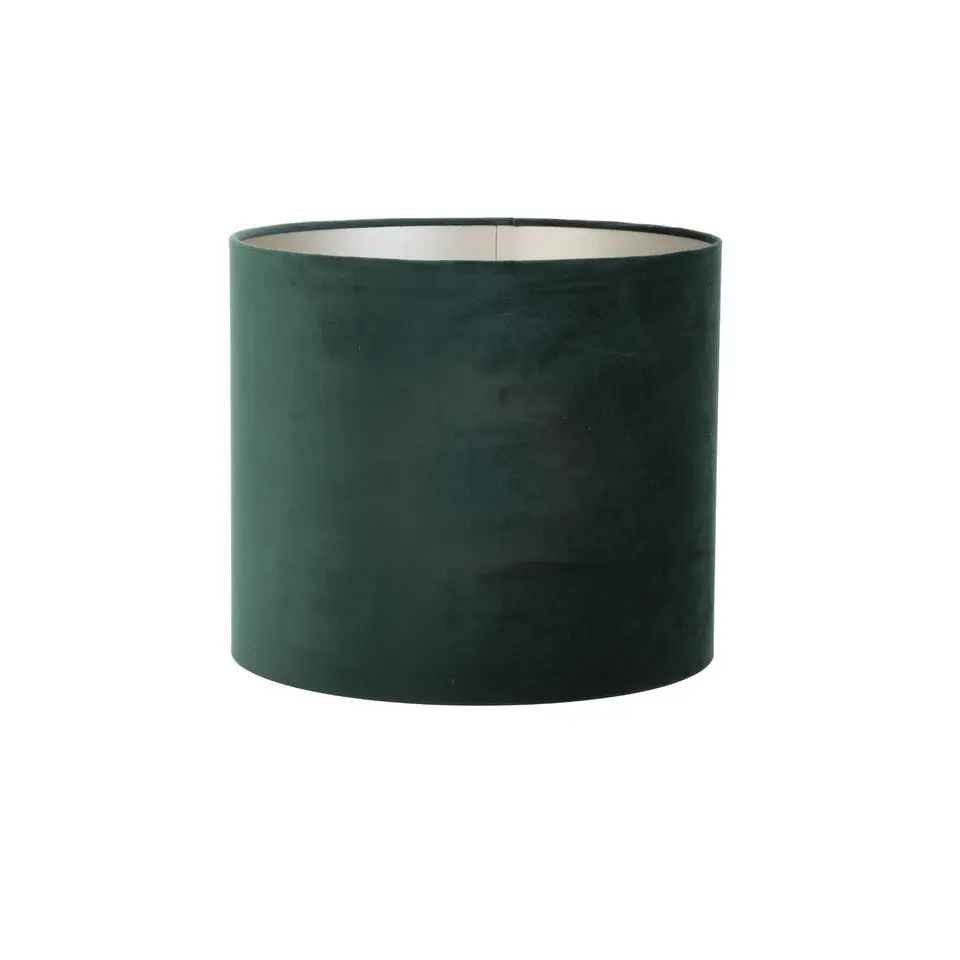 Cilinder Lampenkap Velours - Dutch Green - Ø40x30cm