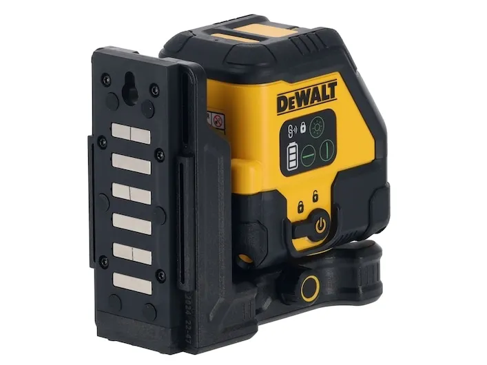 DeWALT DCLE14201GB-XJ, 30 m, 3 mm/m, Grøn, Linjeniveau, Gul, IP65
