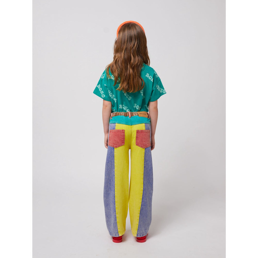 Køb Bobo Choses Green Wavy Bobo Choses All Over T-Shirt